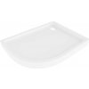 MEXEN - Flow+ Sprchová vanička štvrťkruh asymetrická pravá 100 x 90, biela lesk 46Q109010RH MEXEN - Flow+ Sprchová vanička štvrťkruh asymetrická pravá 100 x 90, biela lesk 46Q109010RH