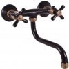 Drezová batéria RAV Slezák MORAVA 150 mm čierna / stará mosadz MK101.5/21CMATSM Drezová batéria RAV Slezák MORAVA 150 mm čierna / stará mosadz MK101.5/21CMATSM