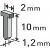 Klince do sponkovacej pištole 1000ks, dĺžka 10mm, EXTOL PREMIUM 8852403 Klince do sponkovacej pištole 1000ks, dĺžka 10mm, EXTOL PREMIUM 8852403
