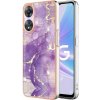 Akrylový kryt Marble na Oppo A58 5G - Purple 002 Akrylový kryt Marble na Oppo A58 5G - Purple 002
