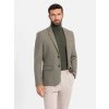 Elegantné olivové pánske sako V5 BLZB-0135