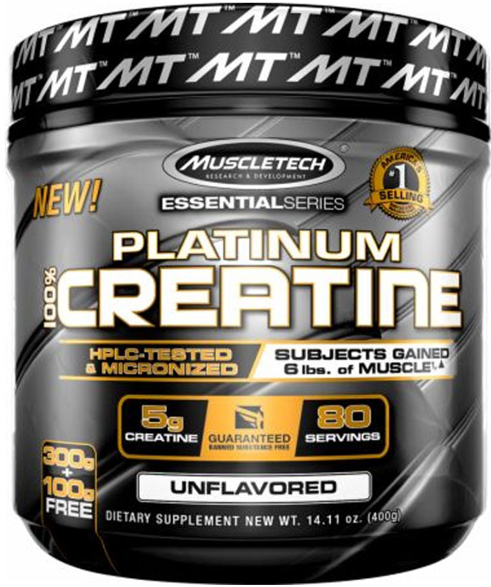 Muscletech Platinum 100 Creatine 400 g
