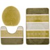 Najkoberce Sada kúpeľňových koberčekov MULTI C5016 zelený, grécky 50x80 cm Najkoberce Sada kúpeľňových koberčekov MULTI C5016 zelený, grécky 50x80 cm