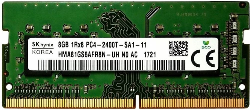 Hynix DDR4 8GB 2400MHz CL17 HMA81GS6AFR8N-UH