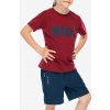Detské tričko Fjallraven Kids Logo T-shirt - pomegranate red Detské tričko Fjallraven Kids Logo T-shirt - pomegranate red