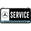 Plechová ceduľa Mercedes-Benz - Service, 10 x 20 cm Plechová ceduľa Mercedes-Benz - Service, 10 x 20 cm