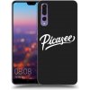 Picasee silikónový čierny obal pre Huawei P20 Pro - Picasee - old logo - white Picasee silikónový čierny obal pre Huawei P20 Pro - Picasee - old logo - white