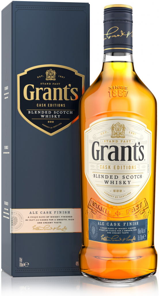 Grant\'s Ale Cask Finish 40% 0,7 l (čistá fľaša)