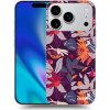 Picasee silikónový prehľadný obal pre Apple iPhone 17 Pro - Purple Leaf Picasee silikónový prehľadný obal pre Apple iPhone 17 Pro - Purple Leaf