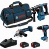 BOSCH PROFESSIONAL Súprava náradia18V GSB+GBH+GWS+2× 5.0+GAL18V-40 0615A002M4 BOSCH PROFESSIONAL Súprava náradia18V GSB+GBH+GWS+2× 5.0+GAL18V-40 0615A002M4