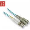 Lynx CS LX-DPX-LC-SC-OM3-5 duplexní patch MM OM3 L C/SC 50/125µm 5m