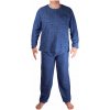 Karel froté pyžamo pánske 3F-785-27 M modrá Karel froté pyžamo pánske 3F-785-27 M modrá