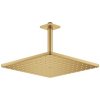 Hlavová sprcha GROHE RAINSHOWER Cube strop vrátane sprchového ramená kartáčovaný Cool Sunrise 26566GN0 Hlavová sprcha GROHE RAINSHOWER Cube strop vrátane sprchového ramená kartáčovaný Cool Sunrise 26566GN0