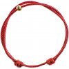 Šnúrkový Glosery náramok - dvojitý s logom, šnúrka 2mm Korálka s logom: strieborná, Obvod zápästia: S 16-17 cm, Šnúrka: červená Šnúrkový Glosery náramok - dvojitý s logom, šnúrka 2mm Korálka s logom: strieborná, Obvod zápästia: S 16-17 cm, Šnúrka: červená