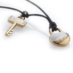 Storm Enamel Lock Gold