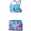 Speedo PRINT RACERBACK 2PC Modrá Mix Speedo PRINT RACERBACK 2PC Modrá Mix