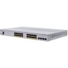 Cisco switch CBS250-24P-4X (24xGbE,4xSFP+,24xPoE+,195W,fanless) - REFRESH Cisco switch CBS250-24P-4X (24xGbE,4xSFP+,24xPoE+,195W,fanless) - REFRESH