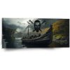 Sablio Obraz Vikingové Loď - 110x50 cm Sablio Obraz Vikingové Loď - 110x50 cm