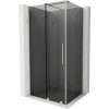 MEXEN/S - Velár sprchovací kút, posuvné dvere 130 x 80, grafit, nikel kartáčovaný 871-130-080-41-97 MEXEN/S - Velár sprchovací kút, posuvné dvere 130 x 80, grafit, nikel kartáčovaný 871-130-080-41-97