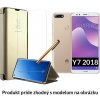 Otváracie Púzdro Luxria Clear View pre Huawei - Zlaté pre Huawei: Y7 (2018) Otváracie Púzdro Luxria Clear View pre Huawei - Zlaté pre Huawei: Y7 (2018)
