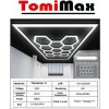 Stropné osvetlenie Hexagons Tomimax 8 Stropné osvetlenie Hexagons Tomimax 8
