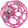 Oball RATTLE 10 cm 0 mes.+ dark pink 8595640912780 Oball RATTLE 10 cm 0 mes.+ dark pink 8595640912780