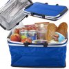 Verk 14194_N Nákupní, piknikový košík termo modrý Verk 14194_N Nákupní, piknikový košík termo modrý
