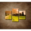 Západ slnka nad mlynom - 3dielny 90x60cm Západ slnka nad mlynom - 3dielny 90x60cm
