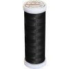 Nite na kožu, na strojové šitie, na ručné šitie, polyesterové, čierne, 1 ks Nite na kožu, na strojové šitie, na ručné šitie, polyesterové, čierne, 1 ks