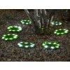 Lampa Strend Pro 6155, Trávnaté platne 4 ks, 24 cm, solárne kruhy z umelej trávy, 4x 8 LED, AA Lampa Strend Pro 6155, Trávnaté platne 4 ks, 24 cm, solárne kruhy z umelej trávy, 4x 8 LED, AA