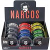 Narcos plastový drvič, 3-dielny, 60 mm - náhodný design Narcos plastový drvič, 3-dielny, 60 mm - náhodný design