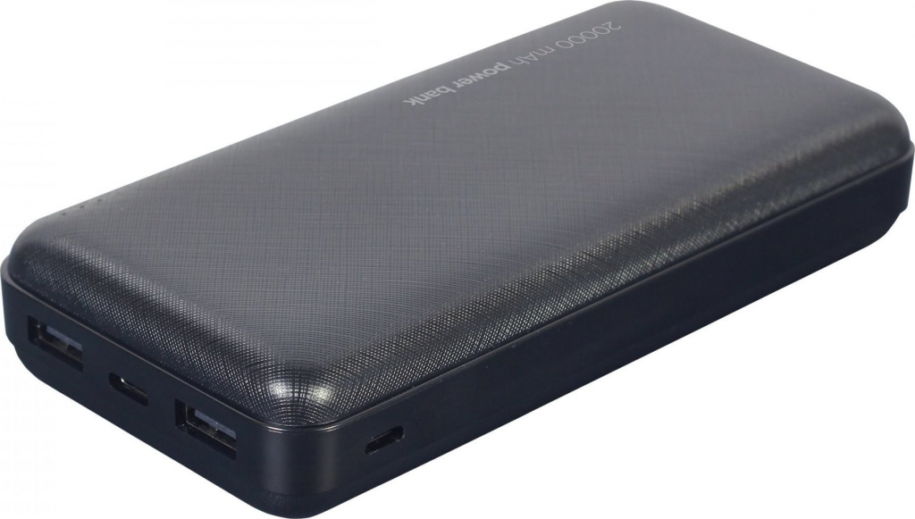 Gembird PB20-02 20000 mAh black