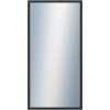 DANTIK - Zrkadlo v rámu, rozmer s rámom 50x100 cm z lišty Hliník čierna (7005021) DANTIK - Zrkadlo v rámu, rozmer s rámom 50x100 cm z lišty Hliník čierna (7005021)