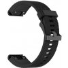 eses Silikónový remienok pre Garmin - Čierny, QuickFit 20 mm eses Silikónový remienok pre Garmin - Čierny, QuickFit 20 mm