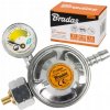 Reduktor pre plynovú fľašu 11 kg Bradas RG A310IE-M s poistným ventilom a manometrom Reduktor pre plynovú fľašu 11 kg Bradas RG A310IE-M s poistným ventilom a manometrom