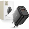 TECH-PROTECT C20W 2-PORT NETWORK CHARGER PD 20W / QC3.0 BLACK TECH-PROTECT C20W 2-PORT NETWORK CHARGER PD 20W / QC3.0 BLACK