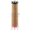 Vzduchový filter MANN-FILTER C 12 178 Vzduchový filter MANN-FILTER C 12 178