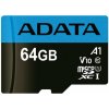 ADATA microSDXC 64GB UHS-I AUSDX64GUICL10-RA1