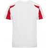 Just Cool Detské športové tričko Contrast Cool T - Biela / červená | 7-8 rokov Just Cool Detské športové tričko Contrast Cool T - Biela / červená | 7-8 rokov