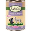 Výhodné balenie Lukullus Junior 24 x 400 g - morčacie srdce a jahňacie (bez gluténu) Výhodné balenie Lukullus Junior 24 x 400 g - morčacie srdce a jahňacie (bez gluténu)