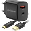AlzaPower Compact A530 20W Čierna + Core USB-C 2.0 1 m čierny APW-CCA101-CBTC2210B AlzaPower Compact A530 20W Čierna + Core USB-C 2.0 1 m čierny APW-CCA101-CBTC2210B