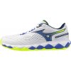 Mizuno WAVE ENFORCE COURT CC Biela Modrá reflexný neón Mizuno WAVE ENFORCE COURT CC Biela Modrá reflexný neón