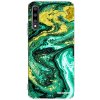 Picasee silikónový prehľadný obal pre Honor 9X Pro - Green Gold Picasee silikónový prehľadný obal pre Honor 9X Pro - Green Gold