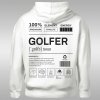 Golfer Label dámska mikina s kapucňou Golfer Label dámska mikina s kapucňou