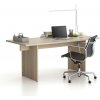 Kancelársky stôl single SOLID, 180x80 cm, dub prírodný Kancelársky stôl single SOLID, 180x80 cm, dub prírodný