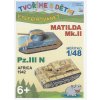 Papierový model - Matilda Mk.II / Pz.III N Afrika 1942 Papierový model - Matilda Mk.II / Pz.III N Afrika 1942
