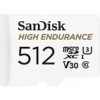 SanDisk MicroSDXC karta 512GB High Endurance (R:100/W:40 MB/s, C10, U3, V30) + adaptér SDSQQNR-512G-GN6IA SanDisk MicroSDXC karta 512GB High Endurance (R:100/W:40 MB/s, C10, U3, V30) + adaptér SDSQQNR-512G-GN6IA