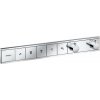 Hansgrohe RainSelect - Batéria pod omietku na 5 spotrebičov, chróm - 15384000 Hansgrohe RainSelect - Batéria pod omietku na 5 spotrebičov, chróm - 15384000