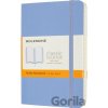 Moleskine Zápisník mäkké dosky A6 linajkový nebesky modrý