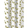 BISK Erga Peva, sprchový záves 180x200cm, polyester, biela-zlatá vzor Madison, ERG-08175 BISK Erga Peva, sprchový záves 180x200cm, polyester, biela-zlatá vzor Madison, ERG-08175